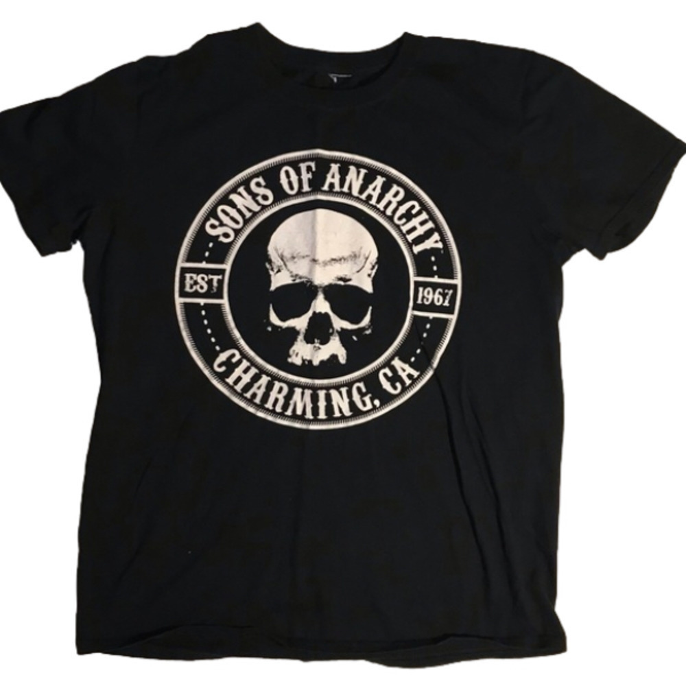 Sons of Anarchy t-shirt.  Men’s large.  Black. Unisex.